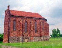 Chwarszczany. Kaplica Templariuszy, obecnie kości&oacute;ł pw. św. Stanisława Kostki (fot. Marek i Ewa Wojciechowscy)