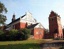 Przasnysz. Kości&oacute;ł farny pw. Wniebowzięcia NMP (fot. Marek i Ewa Wojciechowscy)