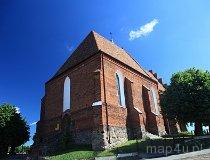 Kisielice. Kościół pw. Matki Bożej Królowej Świata (fot. Marek i Ewa Wojciechowscy)