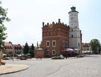 Stare miasto w Sandomierzu.Ratusz w Sandomierzu. (fot. Łukasz Wandachowicz)