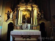 Łyskornia. Kościół pw. św. Marii Magdaleny, wnętrze (fot. Patrycja Owczarek)