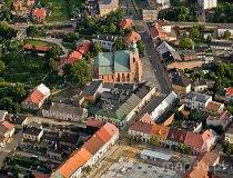 Sieradz. Kościół farny pw. Wszystkich Świętych (fot. Kacper Dondziak)