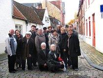 Zespół „Nadwarcianki” z Konopnicy podczas wizyty w Burkseli (fot. Urząd Gminy Konopnica)