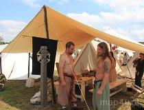 Wolin. Festiwal Słowian i Wikingów 2011 - Drużyna Jastrzębi (fot. Łukasz Konieczny)