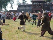Grzybowo. XIV Międzynarodowy Zjazd Wojowników Słowiańskich (fot. Mario Suze)