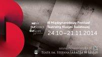 Łódź. 3 Międzynarodowy Festiwal Teatralny Klasyki Światowej „Nowa klasyka Europy” (fot. Beata Grabska)